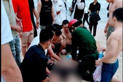 Tai nạn đuối nước khiến 1 người tử vong tại biển Cửa Việt