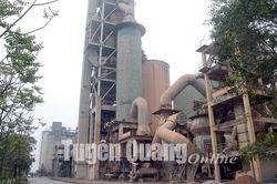 Công ty cổ phần Xi măng Tân Quang đã khắc phục xong vi phạm gây ô nhiễm môi trường