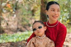 Trà Ngọc Hằng dạy con độc lập từ sớm