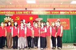 Hội Chữ thập đỏ H.Xuân Lộc tổ chức đại hội điểm nhiệm kỳ 2022 - 2027
