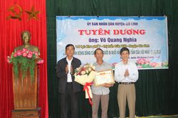 Biểu dương anh Võ Quang Nghĩa dũng cảm cứu người bị đuối nước