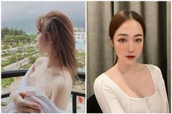Khoe dáng bên ban công, hot girl Quảng Ninh làm netizen 'nhức mắt'