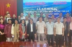 Văn hóa - Nghệ thuật Thông tin văn hóa Khai mạc trại sáng tác 'Giấc mơ Phong Điền'
