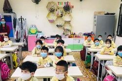 Từ ngày 4/4, học sinh Tiểu học và lớp 6 Nam Định trở lại học trực tiếp