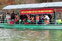 Hà Giang: Thả gần 5 tạ cá giống tái tạo nguồn lợi thủy sản lòng hồ thủy điện Sông Chảy 3