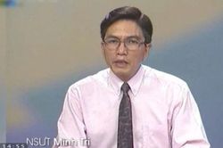 'Giọng đọc huyền thoại VTV' - NSƯT Minh Trí qua đời, Hoa hậu Nguyễn Thị Huyền đau xót viết: 'Bố yên nghỉ'