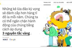 Ra mắt website giúp người dùng Việt Nam nhận biết dấu hiệu lừa đảo trực tuyến