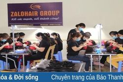 Nghề làm tóc giả kiếm tiền thật xã Thiệu Lý