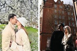 Hồ Ngọc Hà, Lệ Quyên cùng ở London, so kè khoảnh khắc 'tình bể bình' của cả hai bên Kim Lý, Lâm Bảo Châu