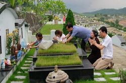 Văn khấn Tết Thanh minh tại nhà, bài cúng Tết Thanh minh ngoài mộ, nghĩa trang