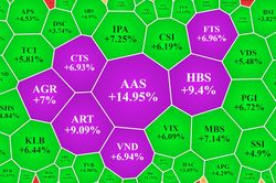 Nhóm chứng khoán bùng nổ kéo VN-Index tăng 8 điểm