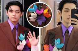 V BTS có biệt danh mới hoa lá cành sau Grammy 2022