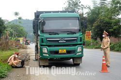 Xử lý xe quá tải trọng - Không có vùng cấm