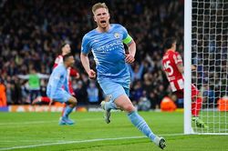 Man City 1-0 Atletico Madrid: De Bruyne giúp Man City chiếm lợi thế