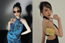 Trước khi bầu, con gái Minh Nhựa từng diện đồ 'chặt chém' ra sao?