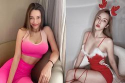 Mê mẩn thân hình đồng hồ cát của nàng hot girl mặc đồ tập