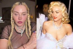 'Nữ hoàng nhạc Pop' Madonna xuất hiện với diện mạo khó tin: Khuôn mặt đơ cứng thiếu tự nhiên
