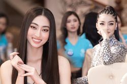 Lương Thùy Linh, Kiều Loan vỡ òa cảm xúc khi gặp lại chuyên gia đào tạo hoa hậu Anjo Santos