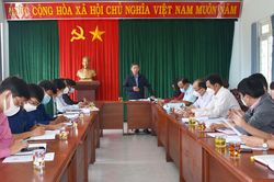 Giám sát công tác tuyển dụng biên chế viên chức ngành Giáo dục và Đào tạo tại Kông Chro
