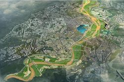 Hà Nội công bố chi tiết quy hoạch phân khu đô thị sông Hồng