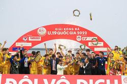 Bóng đá trẻ Hà Nội lên ngôi vô địch giải U19 Quốc gia