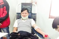 Phó chủ tịch UBND xã hơn 30 lần hiến máu tình nguyện