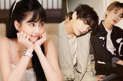 Ngọc Trinh khiến fan thích thú chia sẻ lại clip bị 2 thành viên BTS 'bắt cóc': Mê trai đầu thai mới hết