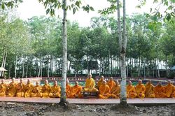 Chư Tăng Ni Giáo đoàn VI thăm các tịnh xá ở miền Tây