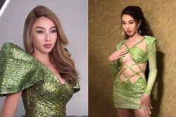 Những lần Thùy Tiên bị ê-kíp biến hóa không hề 'giả trân': Đội tóc giả dày cộm, diện trang phục khó hiểu