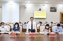 Phó Chủ tịch Quốc hội Nguyễn Khắc Định chủ trì cuộc làm việc với UBND tỉnh Quảng Ninh về sắp xếp các đơn vị hành chính cấp huyện, xã