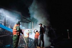 Cháy tàu cá, thiệt hại hơn 1 tỷ đồng