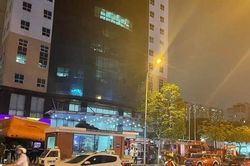 Cứu hộ thành công một nam sinh có ý định nhảy lầu tự tử