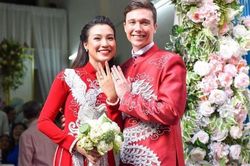 Á hậu Hoàng Oanh xác nhận ly hôn chồng Tây