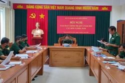 Giao ban chính trị các đơn vị BĐBP phía Nam