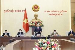 Khai mạc Phiên họp thứ 10 của Ủy ban Thường vụ Quốc hội