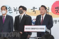 Tổng thống đắc cử Hàn Quốc Yoon Suk-yeol kiện toàn Nội các