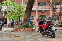 Cháy tại trường học, một học sinh tử vong