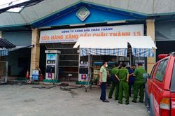 Cháy tại Cửa hàng xăng dầu số 15 thuộc Công ty xăng dầu Châu Thành