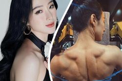 Từ hình tượng 'bà mẹ nhí', Angela Phương Trinh bỗng hóa thân thành 'Nữ hoàng cơ bắp'
