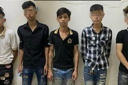 Phát hiện băng cướp chuyên dùng hung khí từ vụ đánh nhau tại quán nhậu