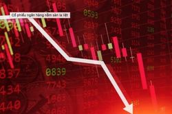Cổ phiếu nằm sàn la liệt, Vn-Index mất gần 26 điểm
