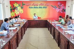 Báo cáo tiến độ triển khai kế hoạch tổ chức các hoạt động kỷ niệm 190 năm thành lập tỉnh An Giang