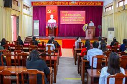 Khai giảng lớp Trung cấp Lý luận chính trị hệ không tập trung K27A-ĐUK