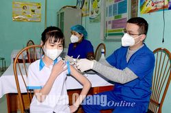 Tuyên Quang triển khai tiêm vắc xin cho trẻ từ 5 đến dưới 12 tuổi