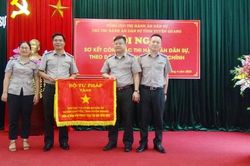 Tuyên Quang: Sơ kết công tác thi hành án dân sự