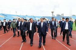 Thủ tướng động viên đoàn thể thao Việt Nam, kiểm tra công tác chuẩn bị SEA Games 31