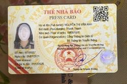 Báo Thanh tra đề nghị các cơ quan chức năng xác minh, làm rõ đối tượng mạo danh phóng viên của báo