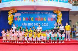Hội khỏe măng non Trường mầm non Lý Tự Trọng