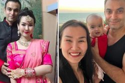 Sao Việt viên mãn bên chồng ngoại quốc: Từng bị 'cắm sừng' nhiều lần, Võ Hạ Trâm đã có hôn nhân như mơ bên chồng Ấn Độ hơn 12 tuổi