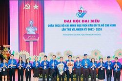 Đại hội Đoàn điểm cấp Thành phố Học viện Cán bộ TP. HCM